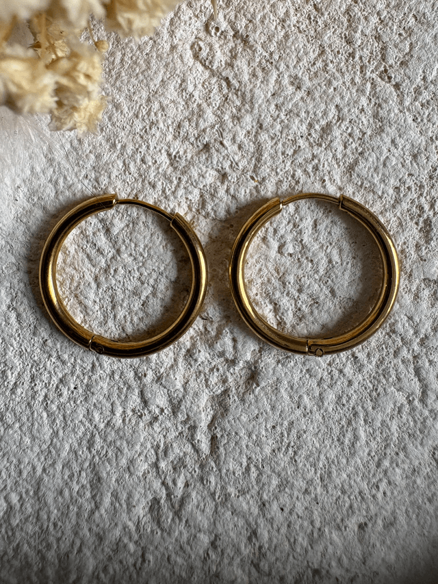 Créoles rondes - 20mm