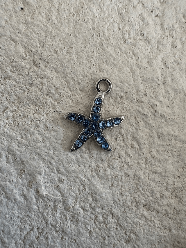 Charm Etoile de mer argentée