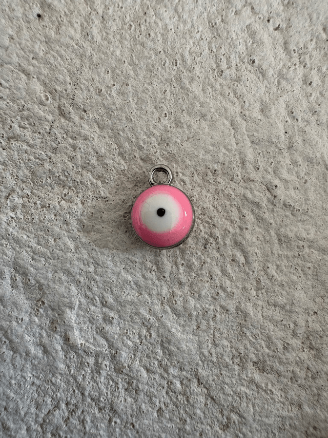 Charm Oeil de protection argenté