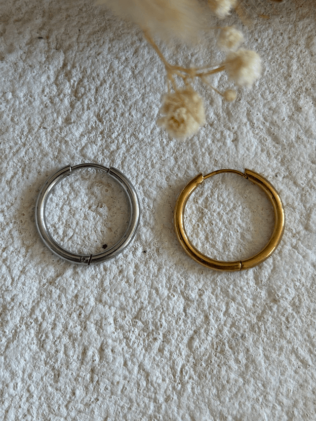 Créoles rondes - 20mm