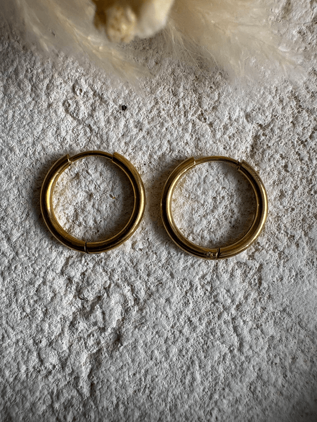Créoles rondes - 18mm
