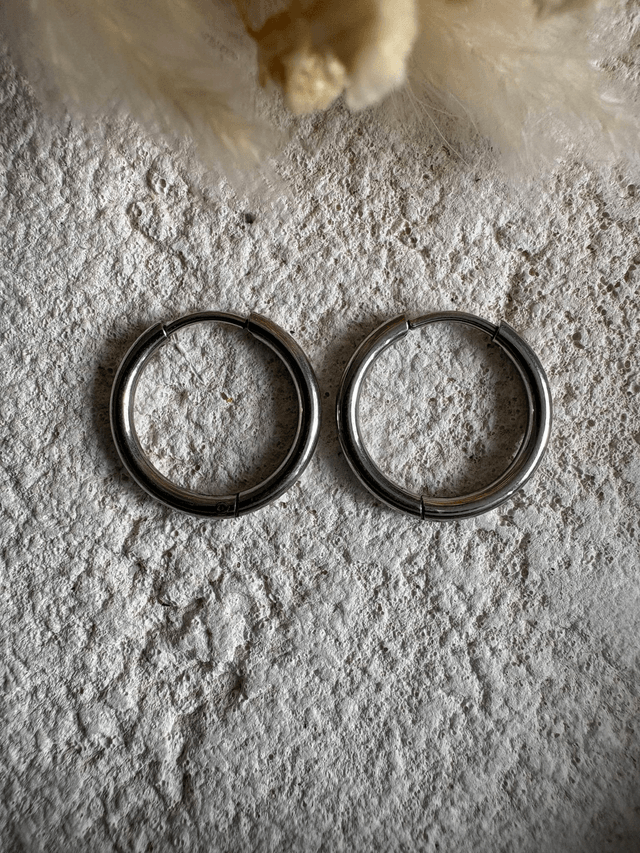 Créoles rondes - 18mm