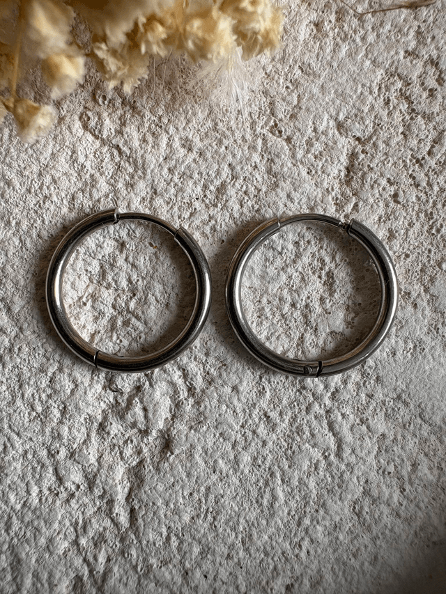 Créoles rondes - 20mm