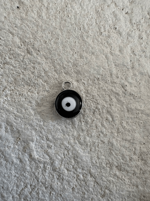 Charm Oeil de protection argenté