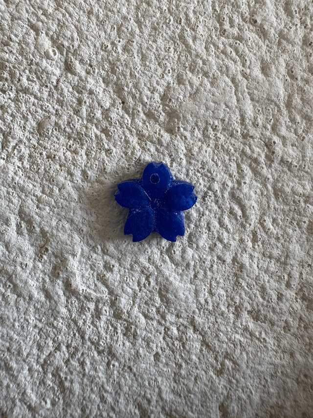 Charm Fleur en résine